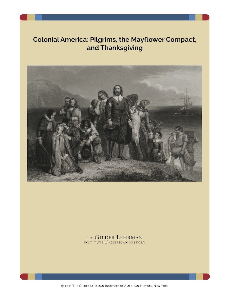 Colonial America Pilgrims The Mayflower Compact And Thanksgiving